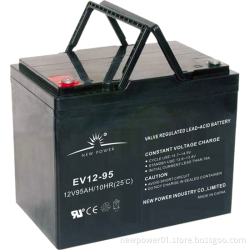 High Capacity Battery Lead Acid Battery for Golf Cart (EV12-95)
